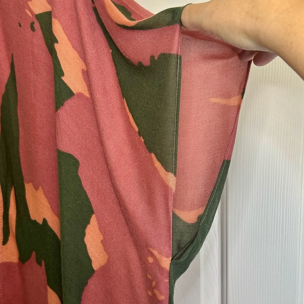 Anna & Ana Arsty Bohemian Art to Wesr Long Line Kimono Wrap Size OS - Picture 5 of 12